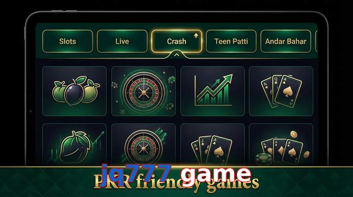 Game list for Jq777 Game games section