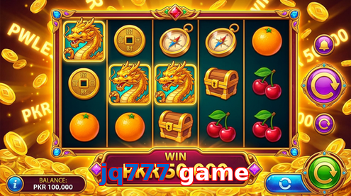 Main screen of Jq777 Game pg page for PK players